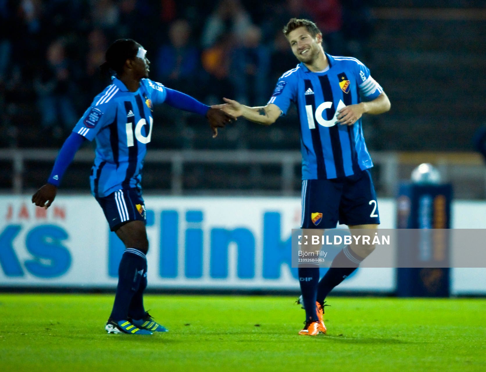Kennedy Igboananike och Joona Toivio, Djurgården, jubel