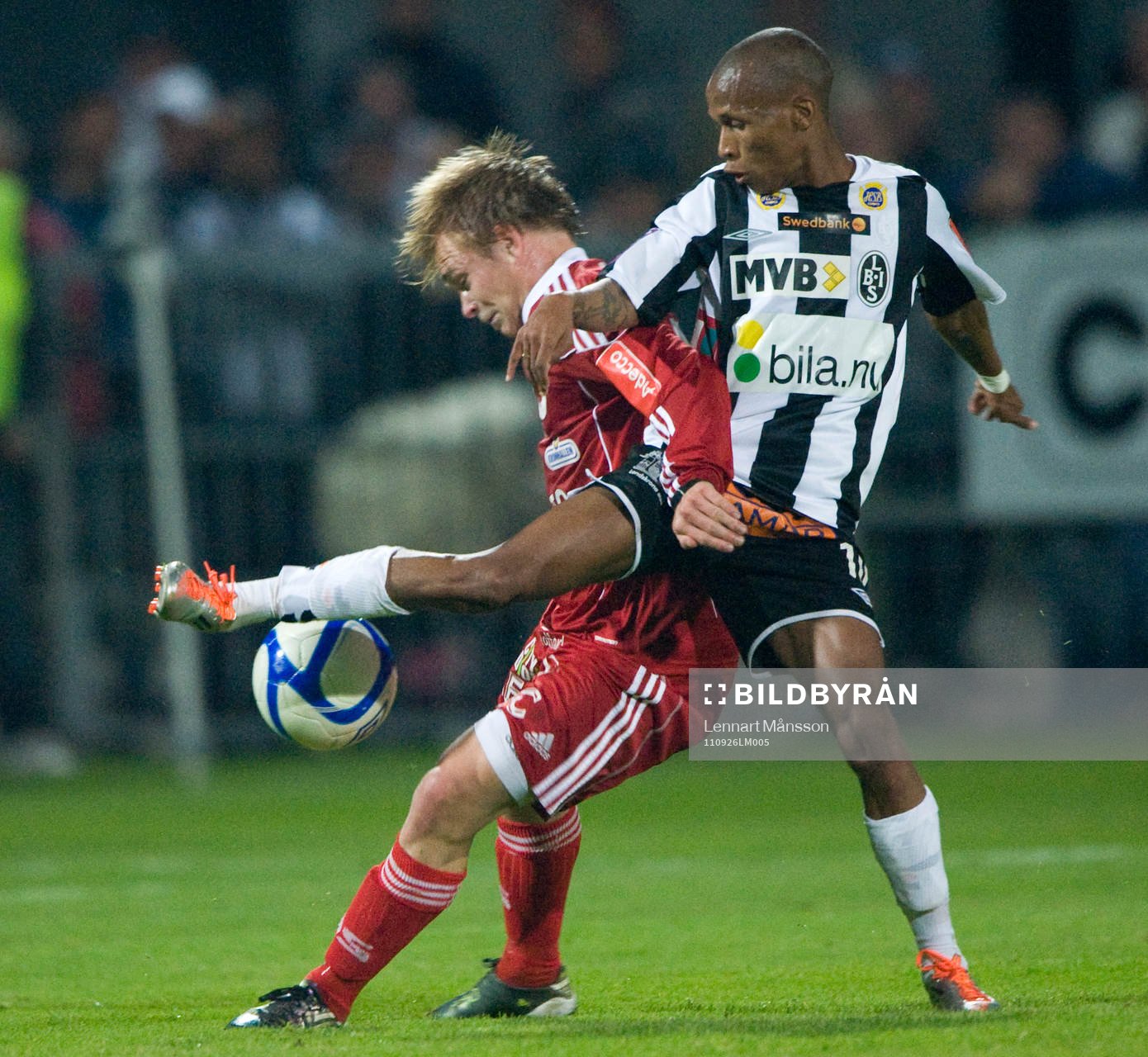 Bradley Ralani, Landskrona och Christopher Brandeborn,