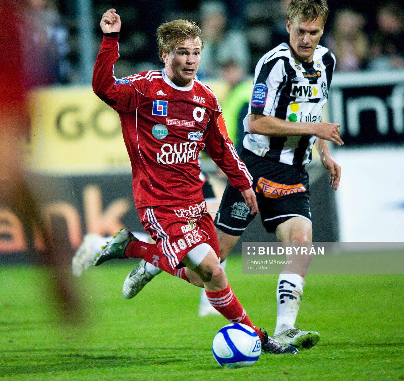 Christopher Brandeborn, Degerfors, och Linus Malmqvist,