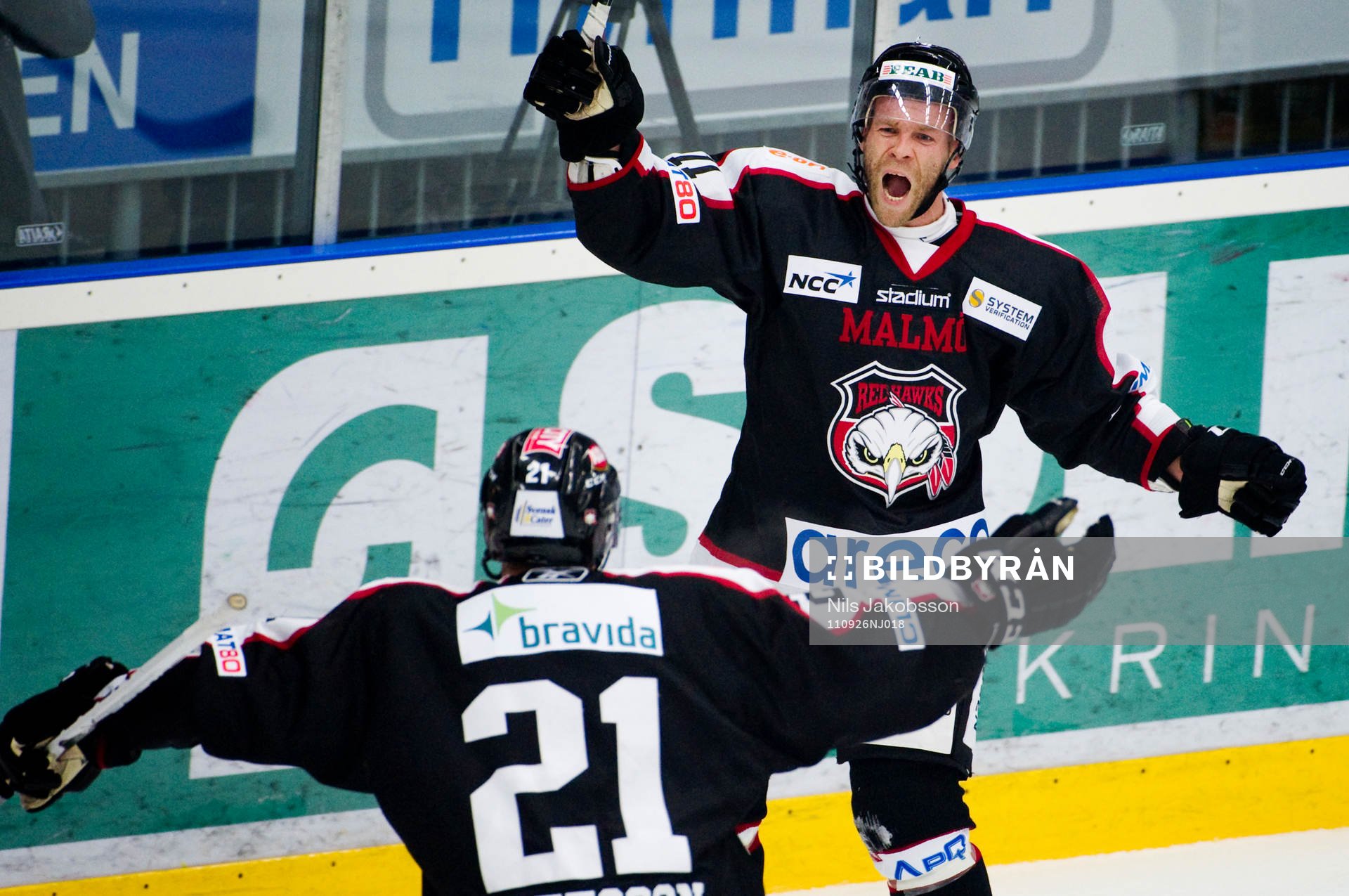 Robert Carlsson, Jesper Mattsson, Malmö jubel men målet