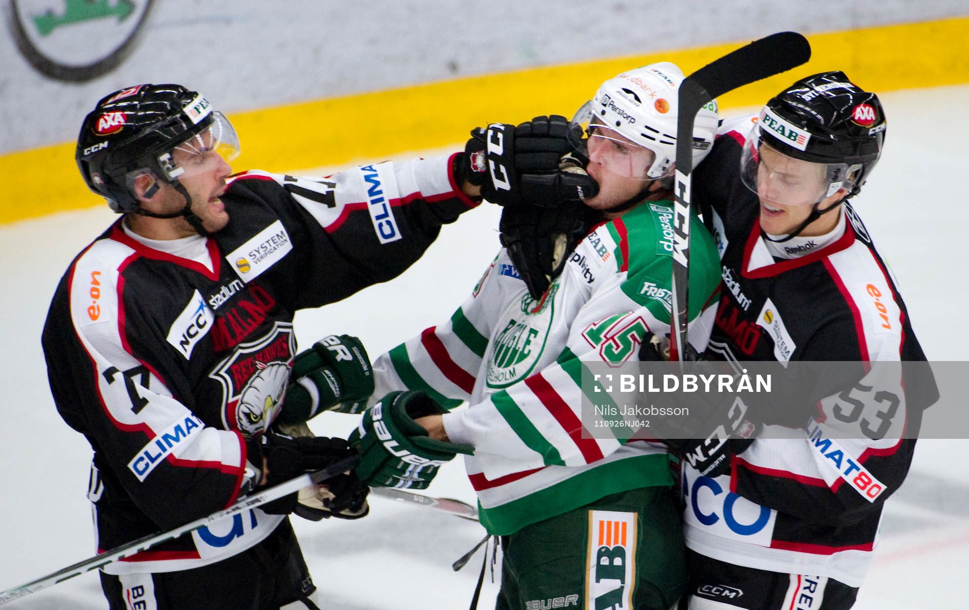 Alexander Ribbenstrand, Lukas Ericsson, Malmö, slår