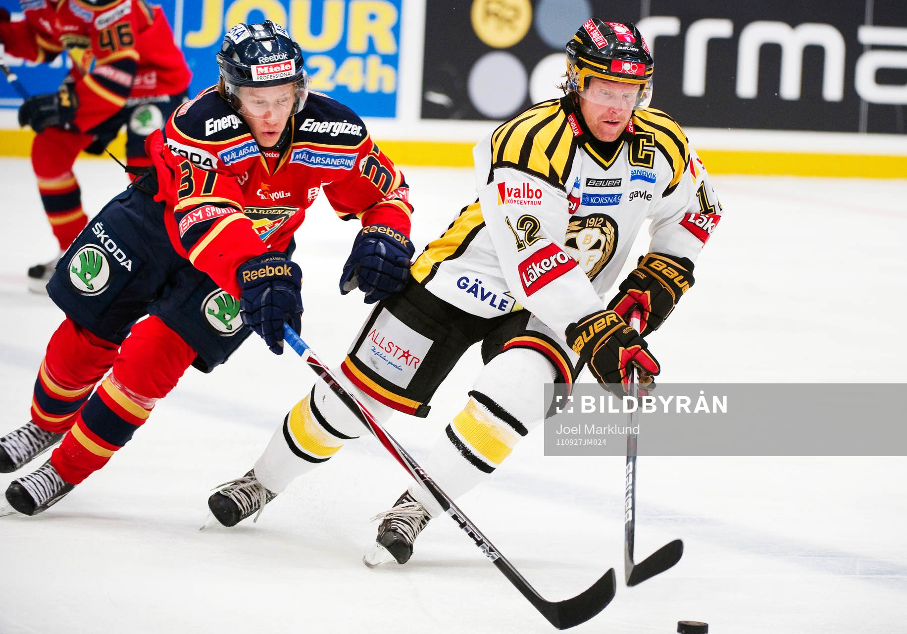 John Norman, Djurgården, och Andreas Dackell, Brynäs