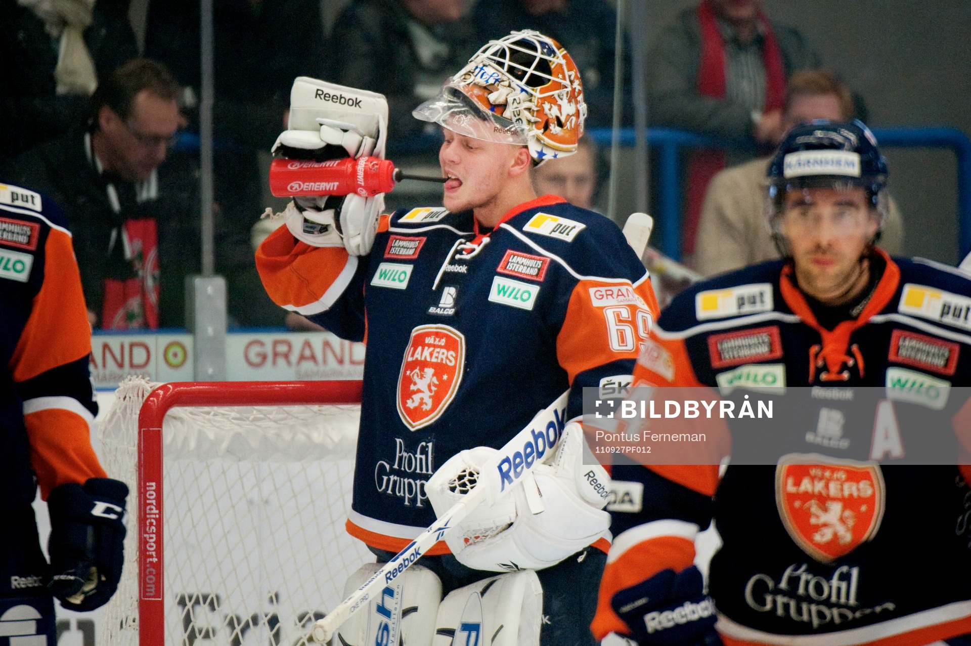 Oskar Ahlsenfelt, målvakt, Brad Moran