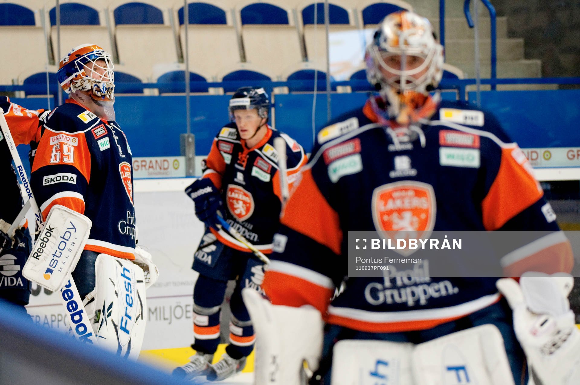 Oskar Ahlsenfelt, målvakt, Martin Gerber, målvakt