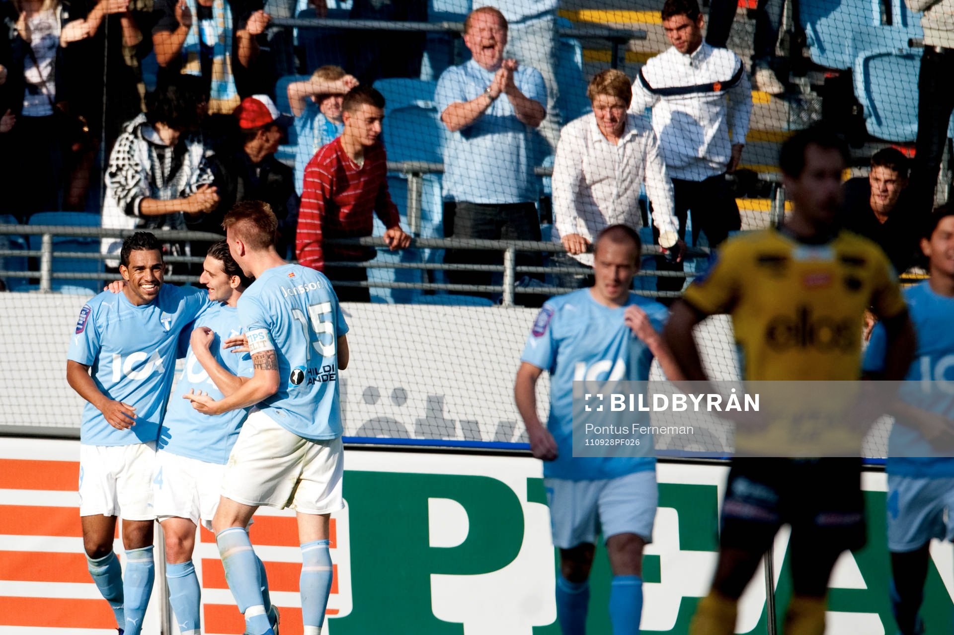 Wilton Figueiredo, Agon Mehmeti, Pontus Jansson, Malmö FF,