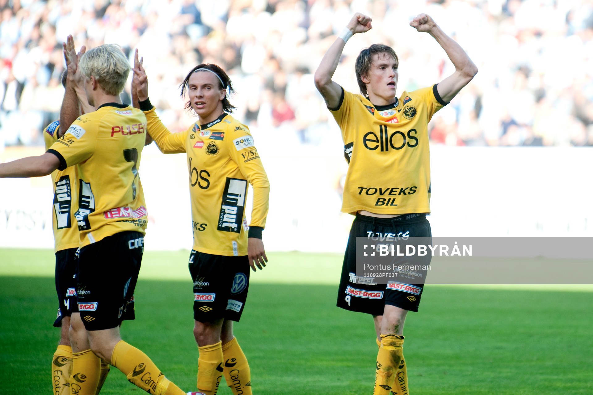 Lasse Nilsson, Elfsborg, jubel