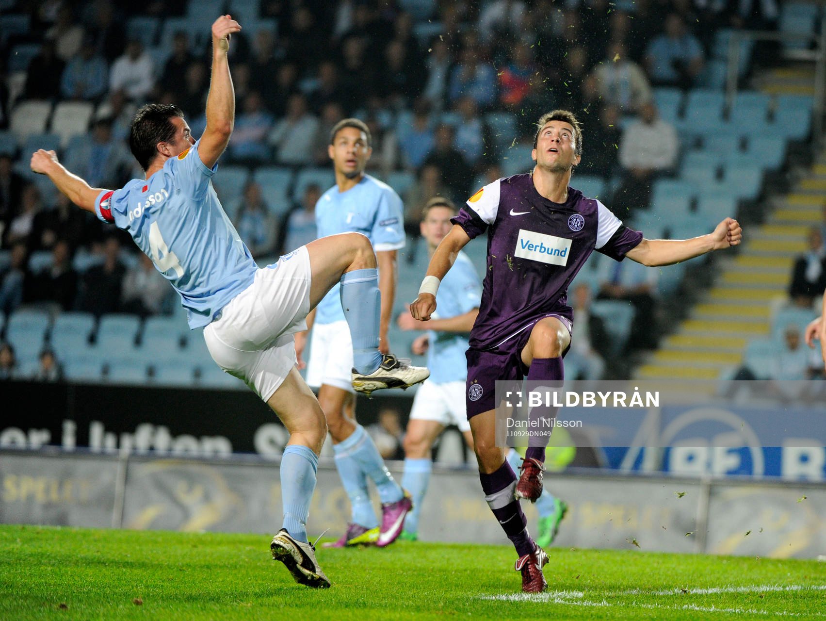 Daniel Andersson, Malmö och Markus Suttner, Austria Wien