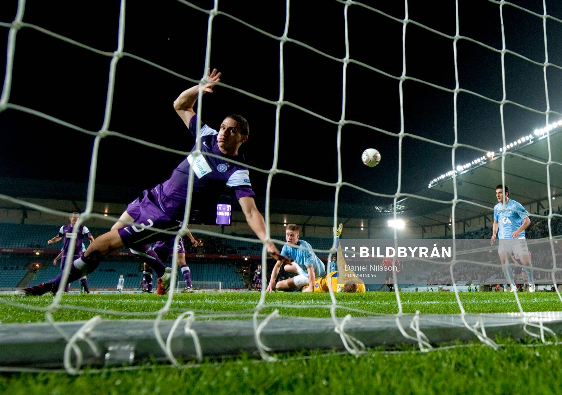 Georg Margreitter, Austria Wien räddar en boll på