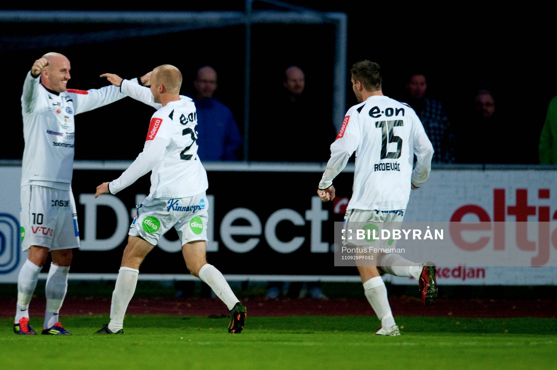 Tobias Nilsson, Robin Ganemyr, Falkenberg, jubel