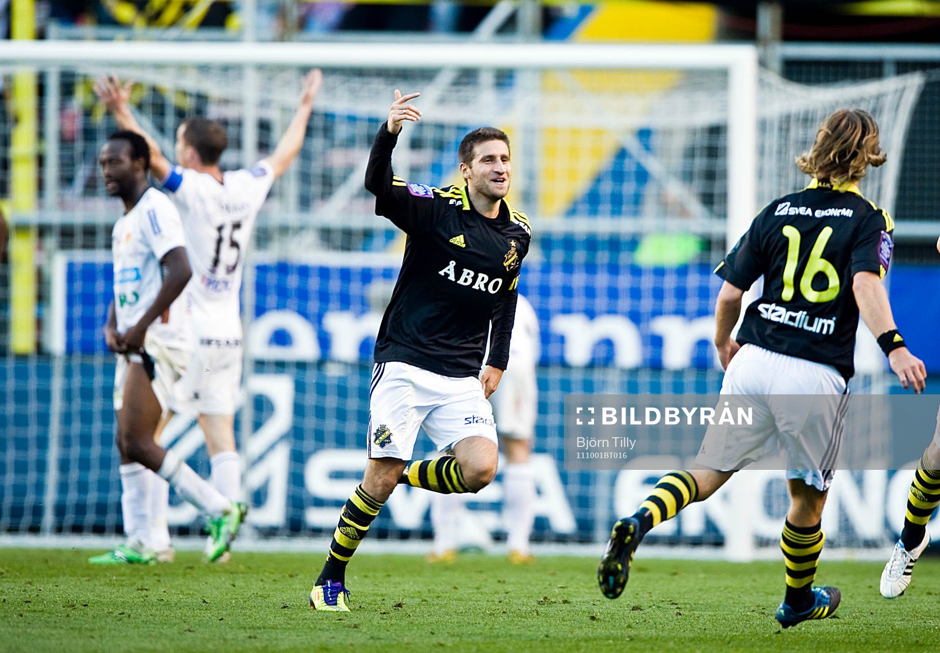 Gabriel Özkan, AIK, jubel