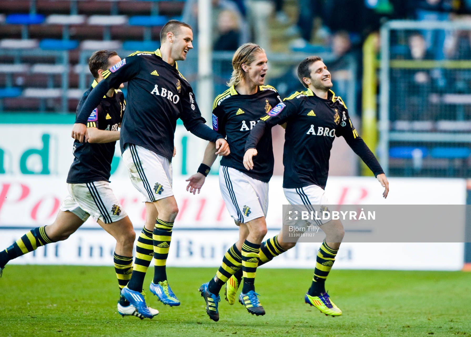 Jubel Robert Åhman-Persson, Martin Lorentzson och Gabriel