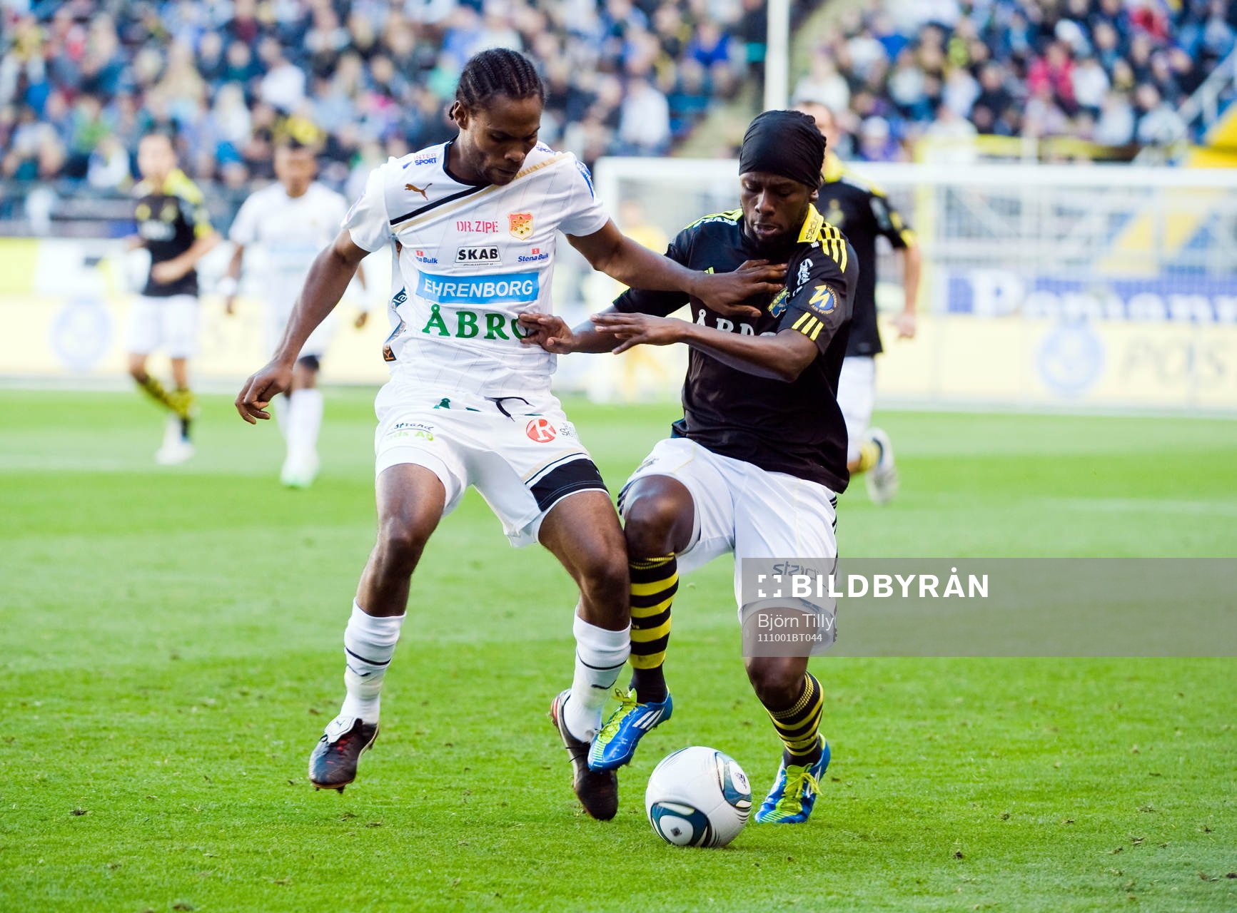 Richard Ntomba Ekunde, GAIS och Martin Mutumba, AIK