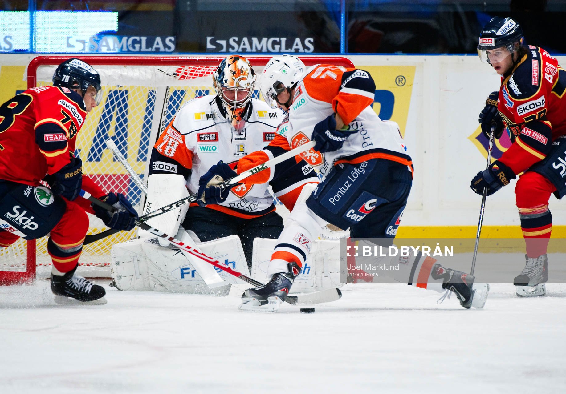 Josef Boumedienne och Mario Kempe, Djurgården, oroar