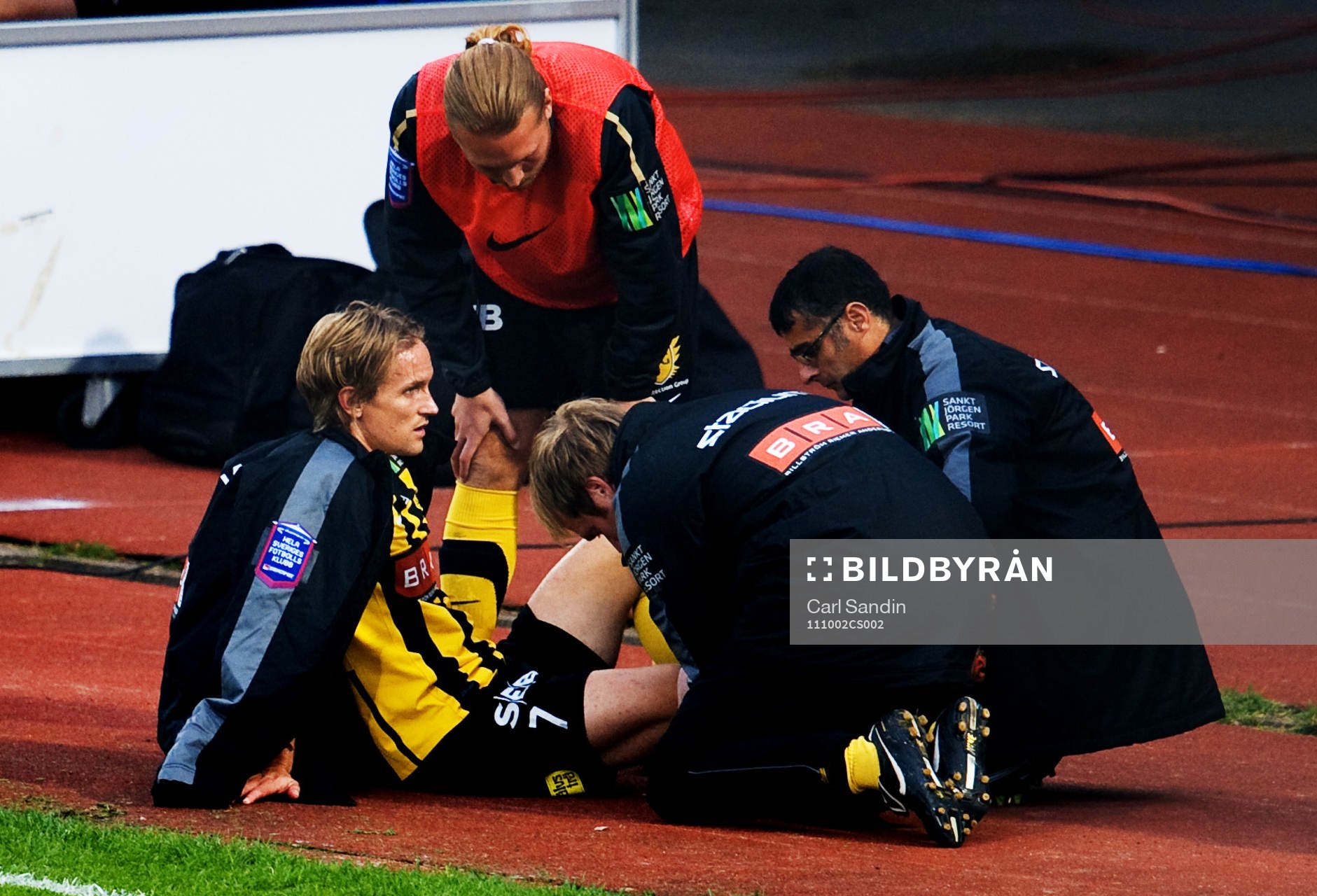 Jonas Bjurström, Häcken, skada