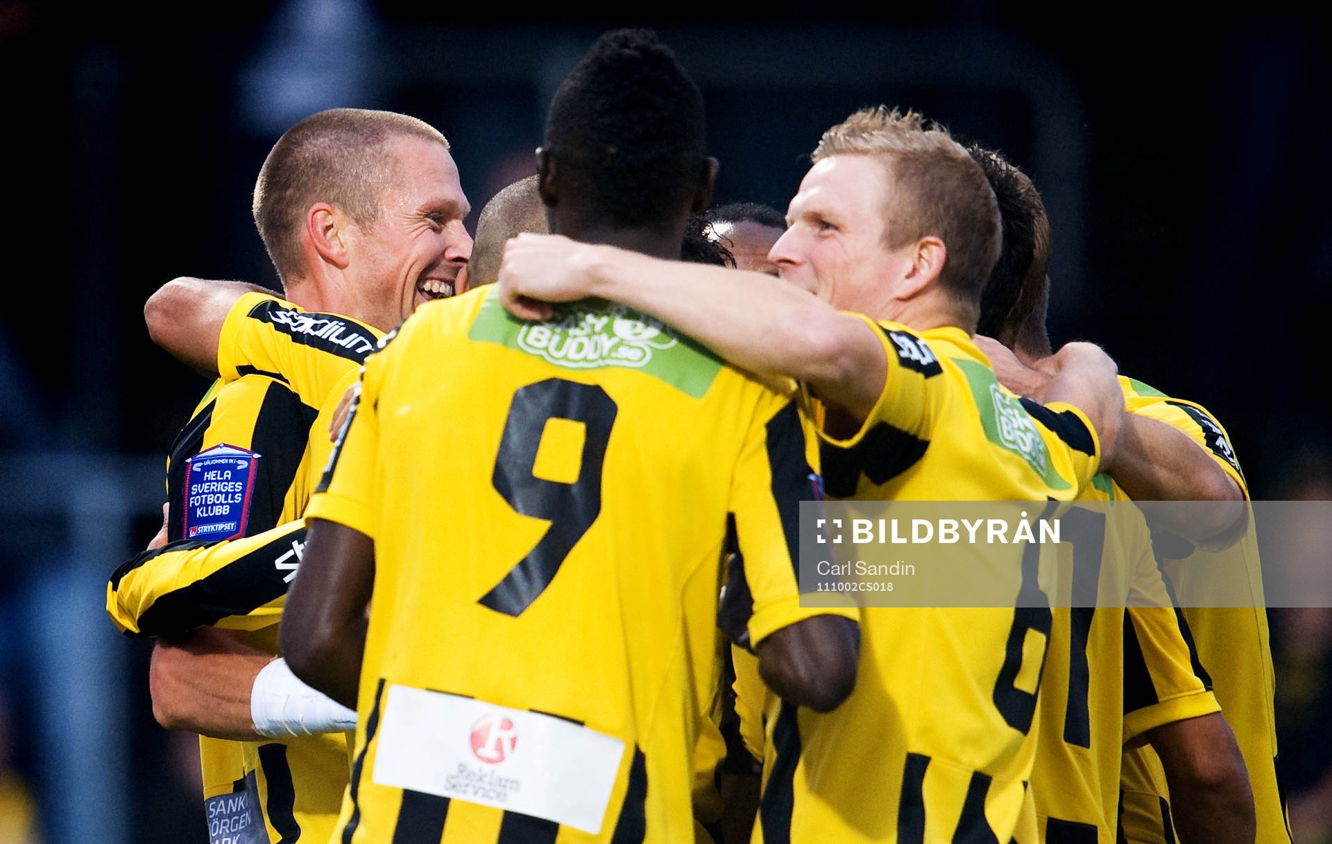  Mattias Östberg, Häcken, jubel.