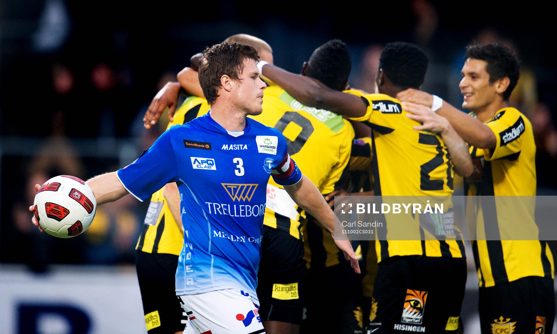 Häcken, jubel, Dennis Melander, Trelleborg, depp