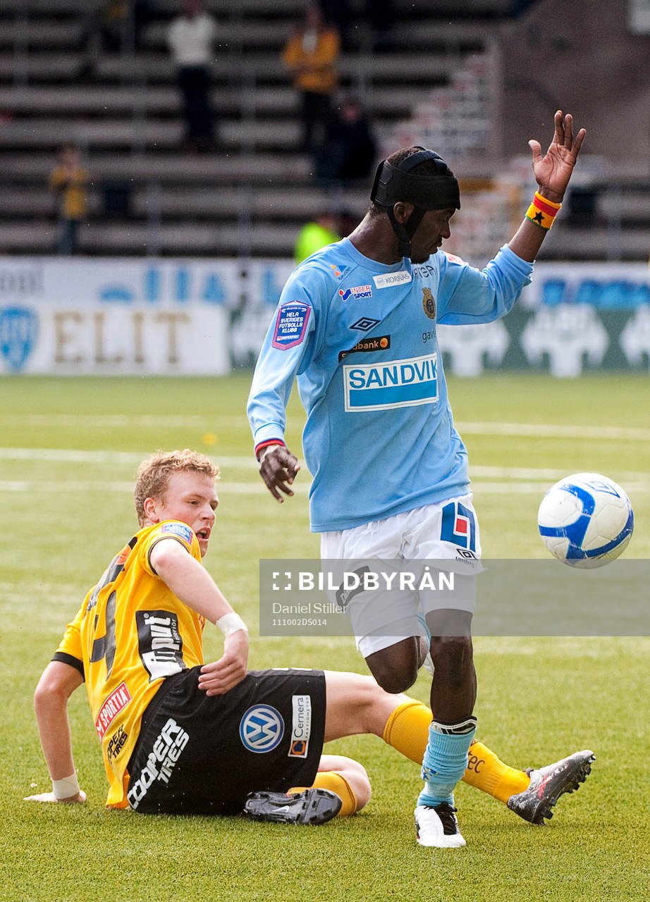 Oskar Hiljemark, Elfsborg och Yussif Chibsah, Gefle