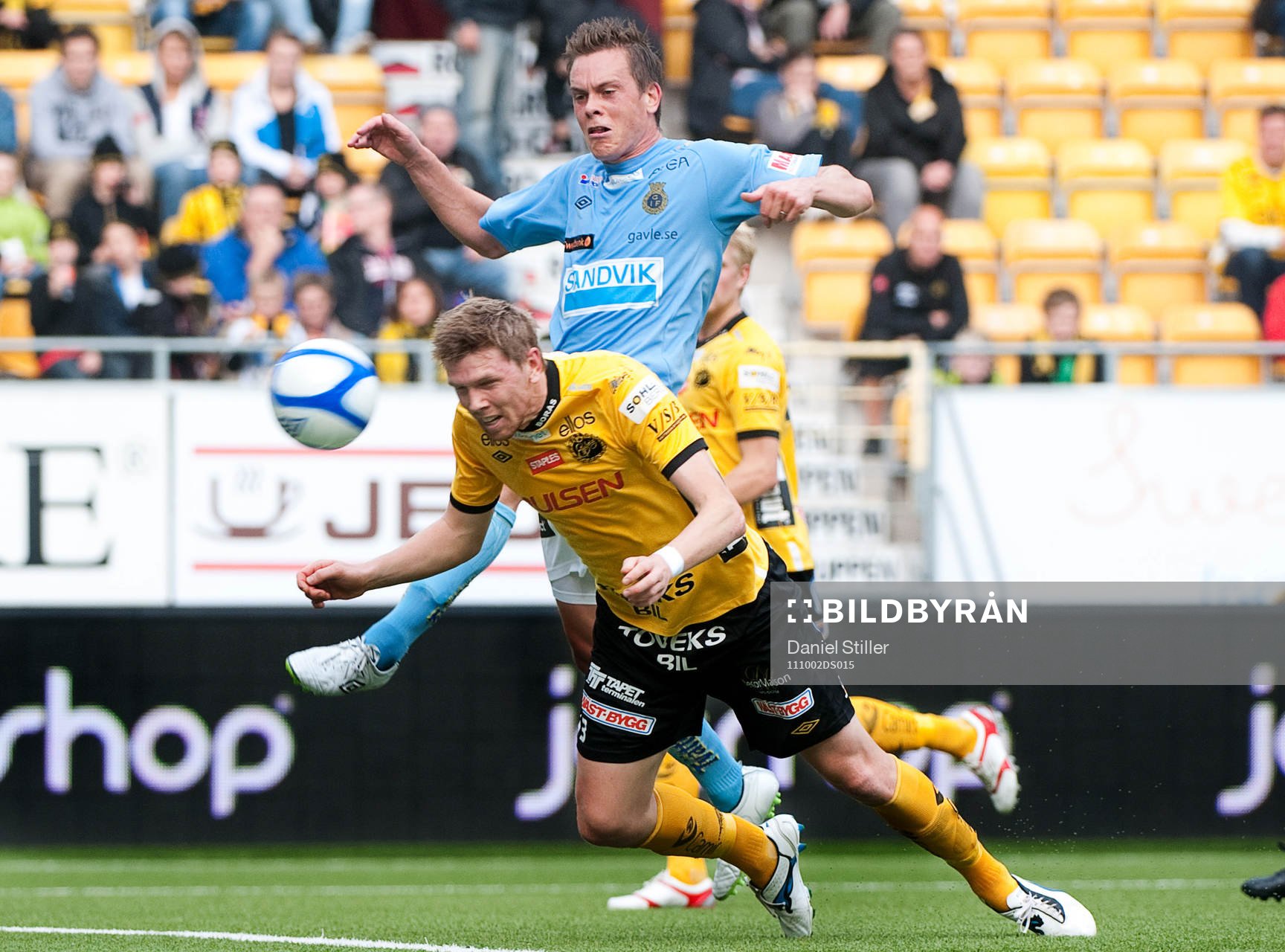 David Elm,  Elfsborg, gör 2-0, Jens Portin, Gefle
