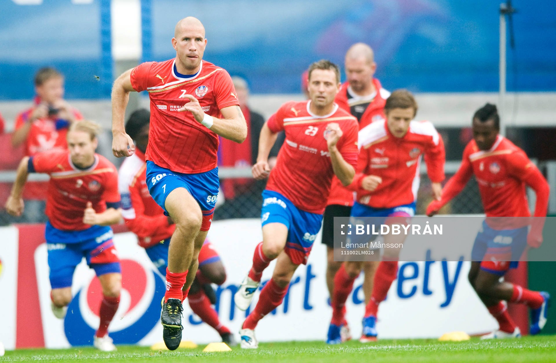 Uppvärmning, Mattias Lindström, Helsingborg