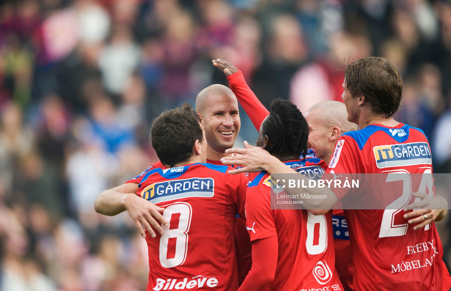 1-1, Mattias Lindström, Helsingborg, jubel
