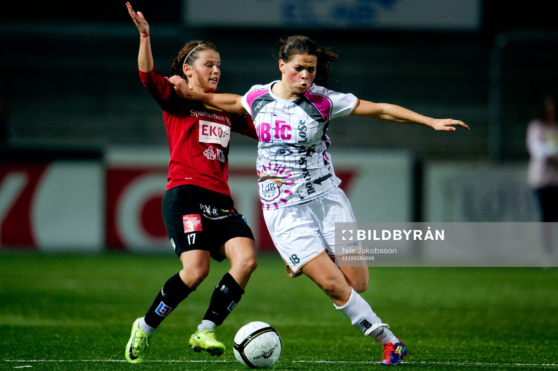 Erla Arnardottir, Kristianstad, Sara Björk Gunnarsdottir,