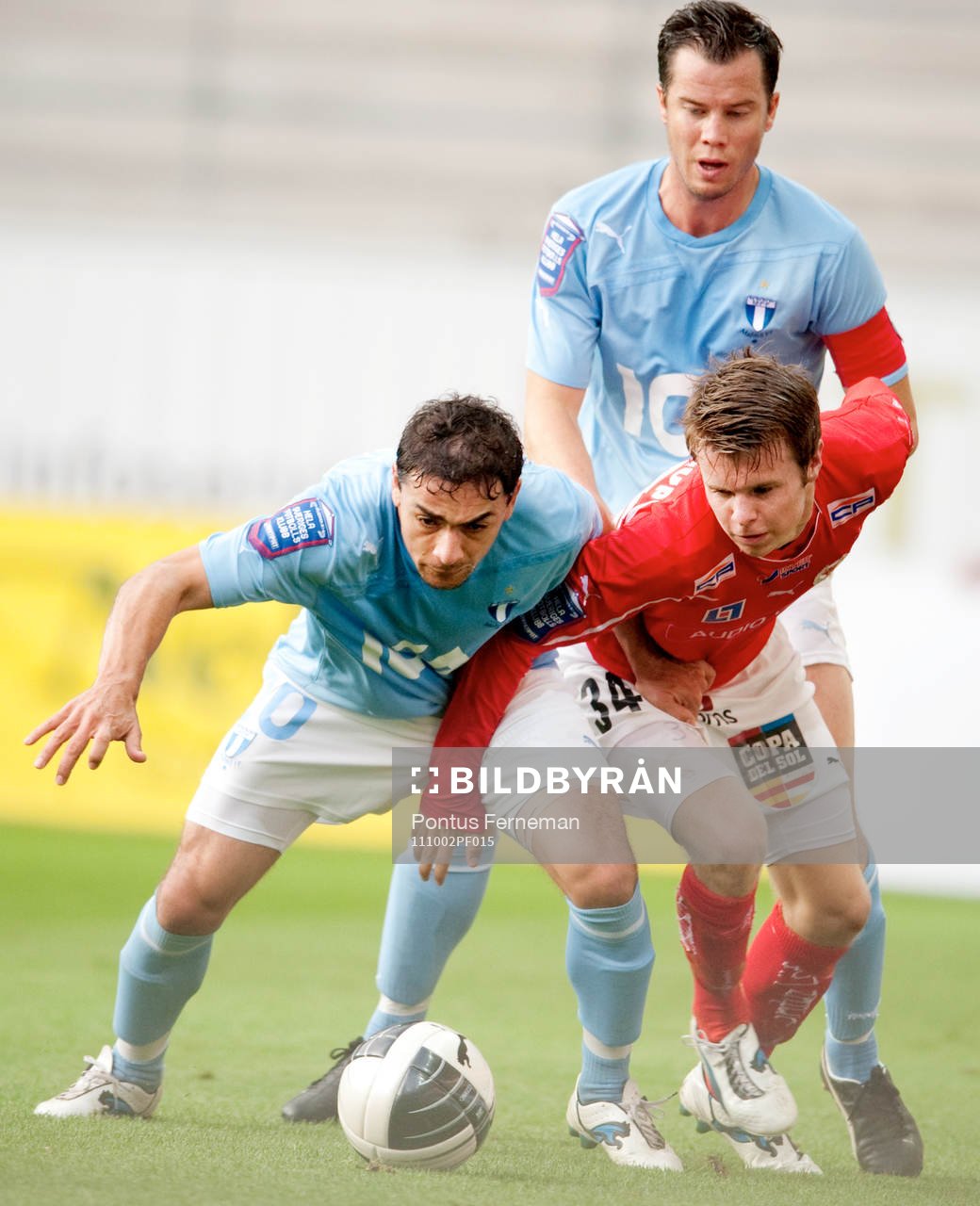 Ricardinho och Daniel Andersson, Malmö FF, Måns