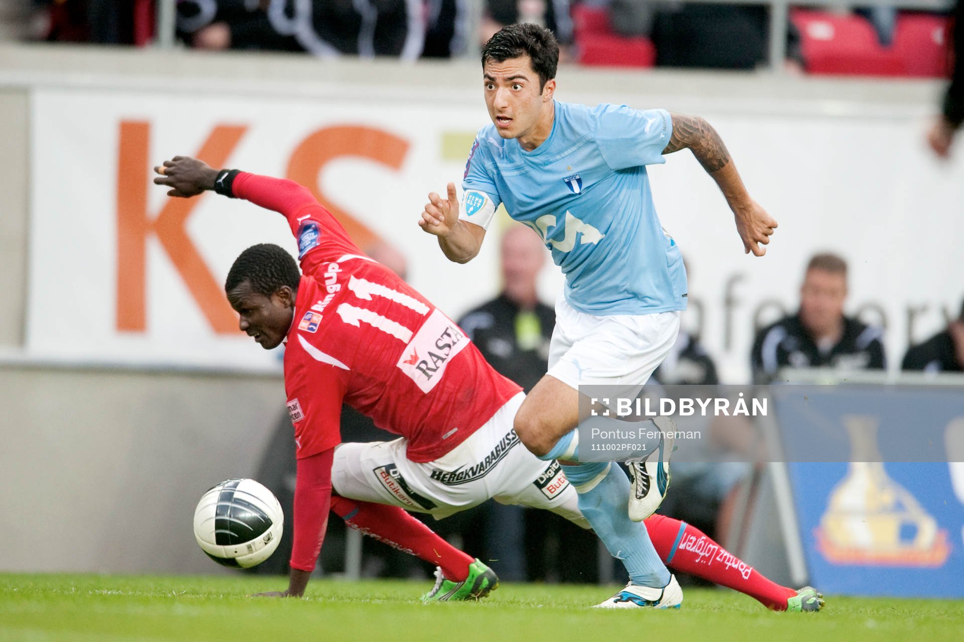Abiola Dauda, Kalmar, Jiloan Hamad, Malmö FF