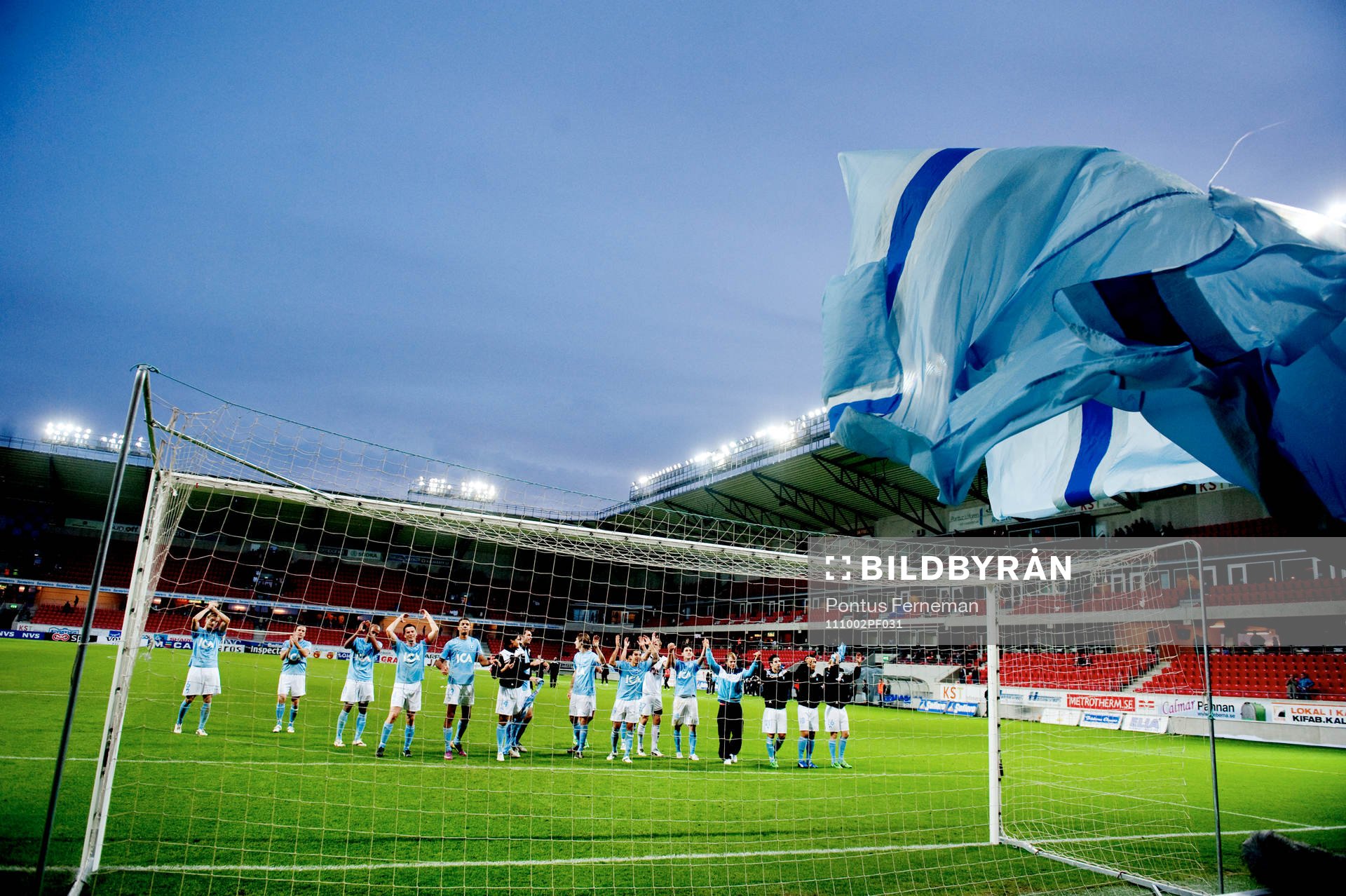 Malmö FF, jubel, tack till fansen