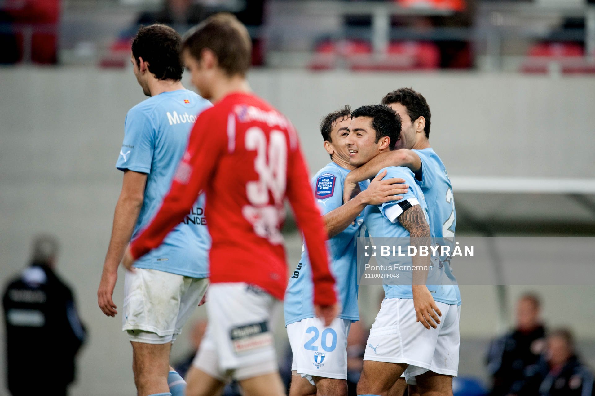 Jiloan Hamad, Malmö FF, jubel