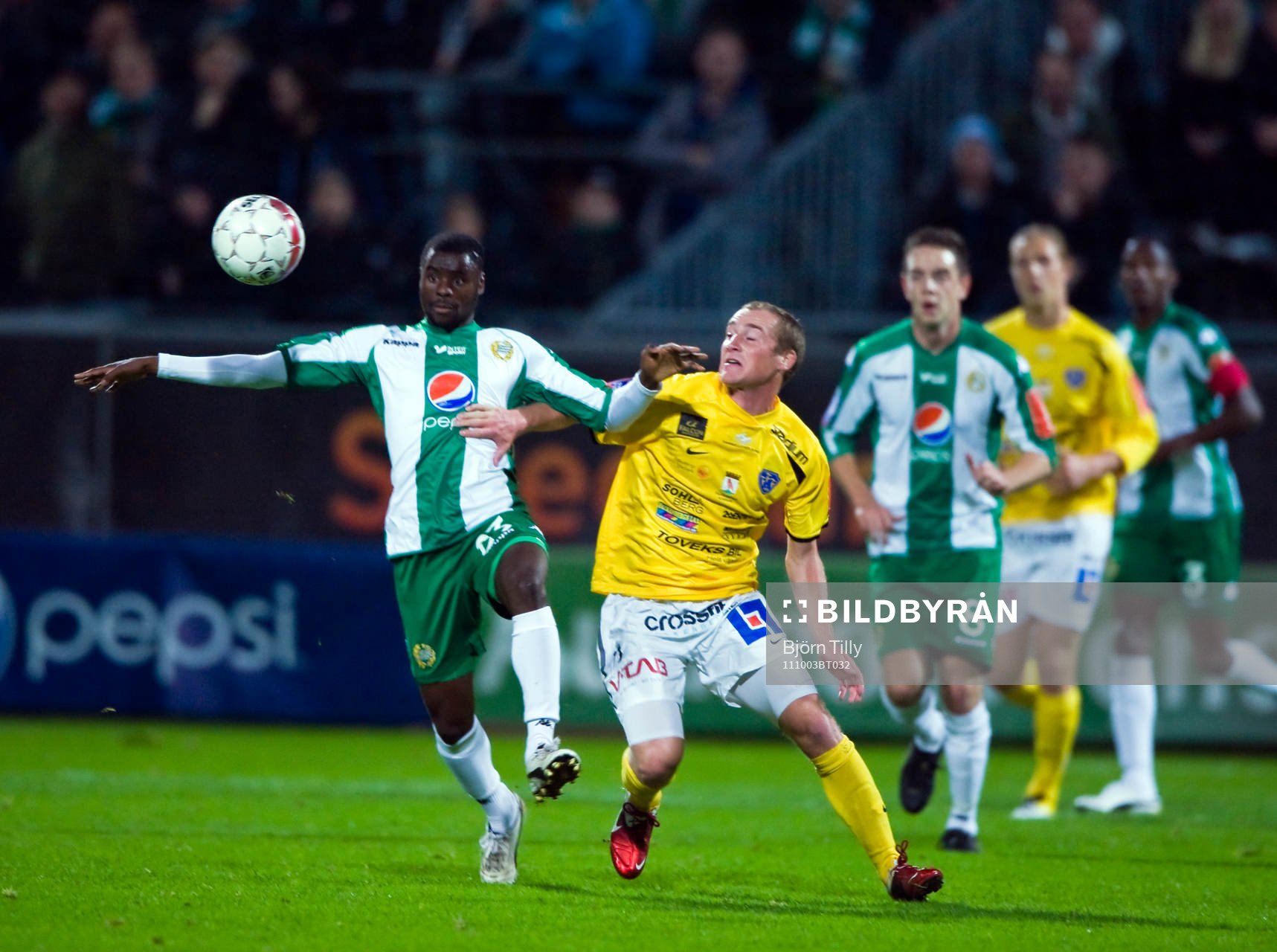  Maic Sema, Hammarby och Christoffer Carlsson, Falkenberg.