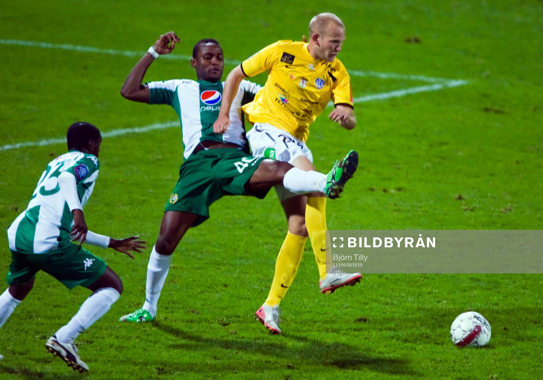  Isaac Pupo, Hammarby och Robin Ganemyr, Falkenberg.