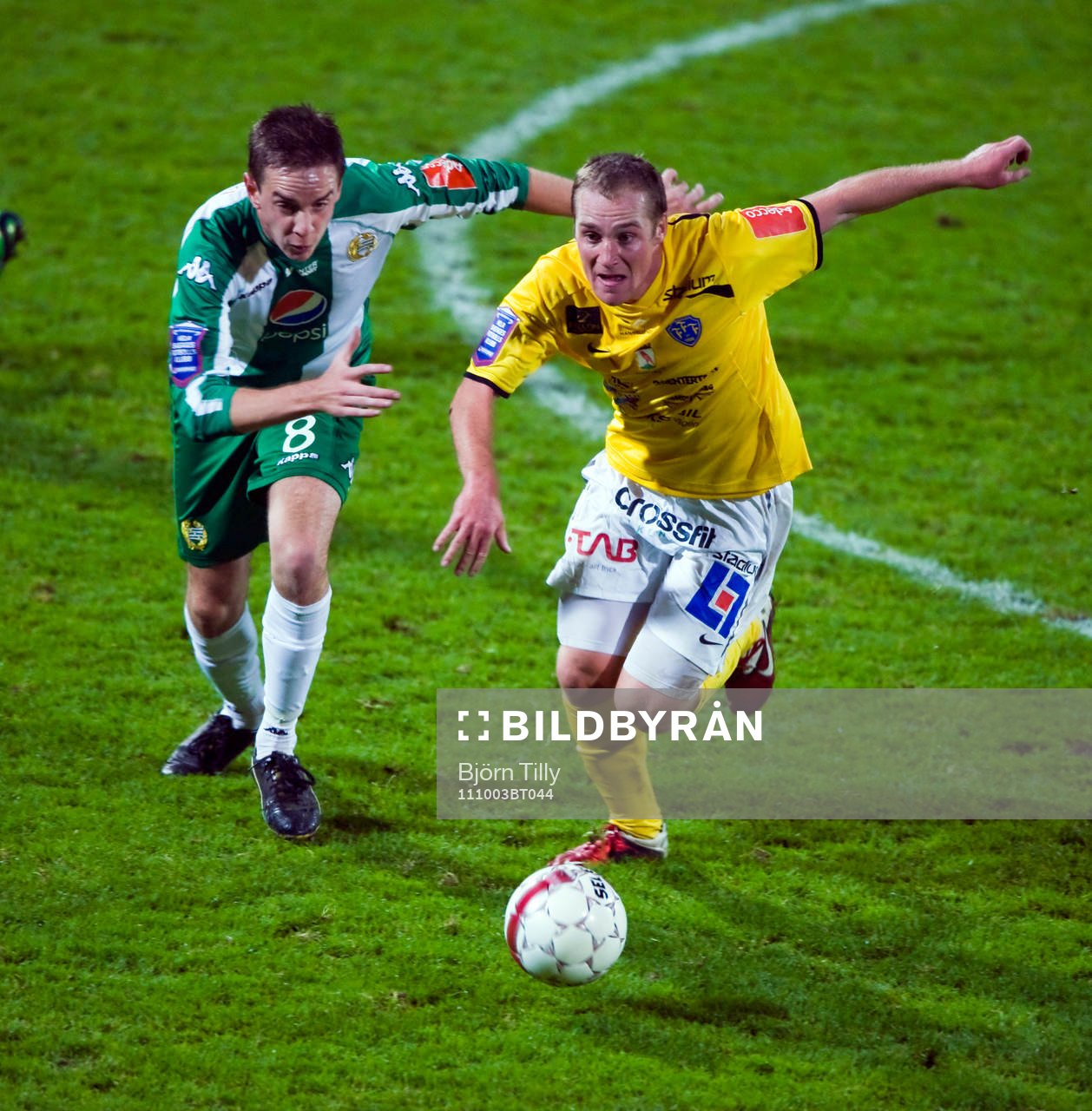 Max Forsberg, Hammarby och Christoffer Carlsson, Falkenberg