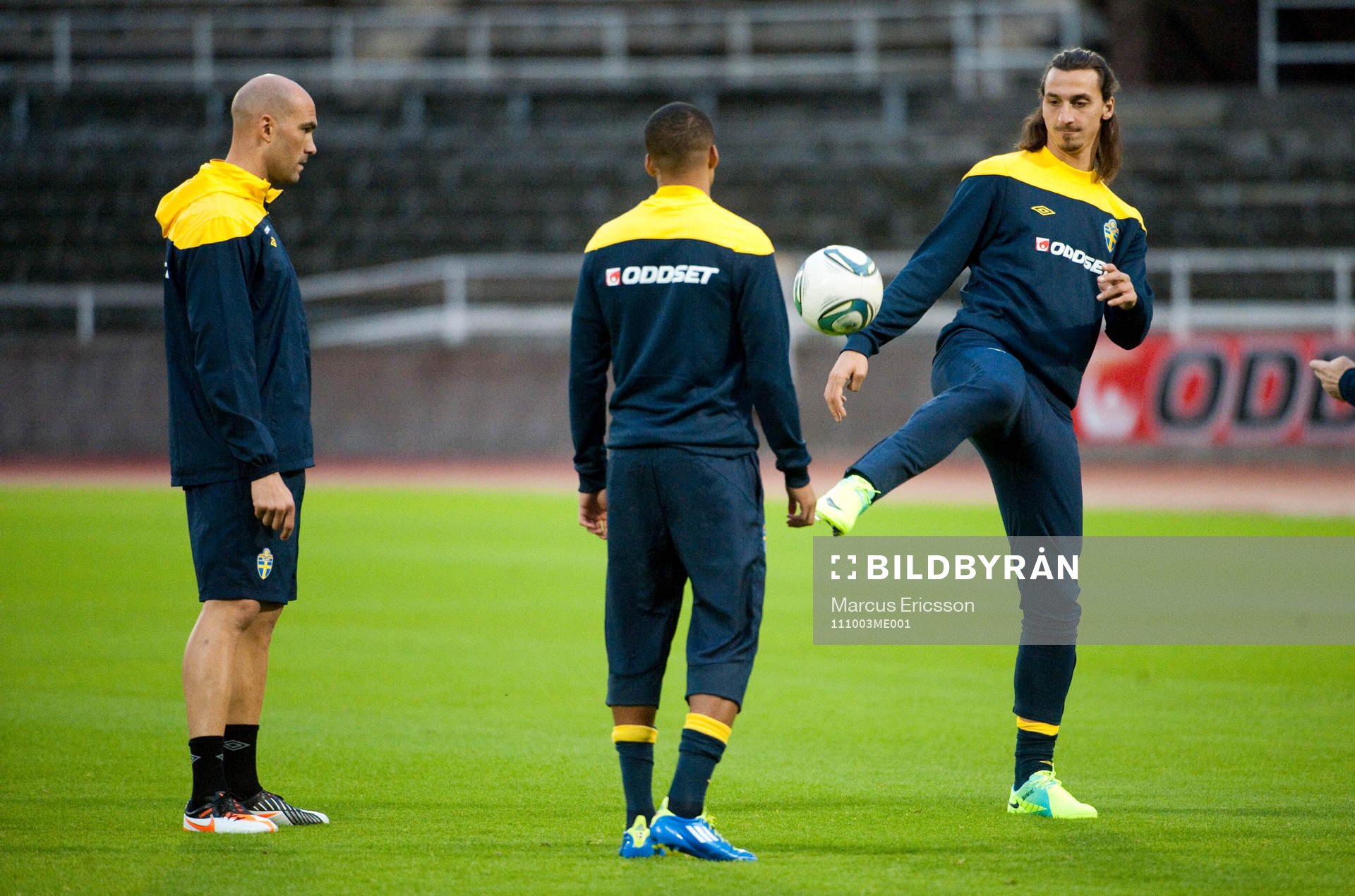 Daniel Majstorovic, Martin Olsson och Zlatan Ibrahimovic