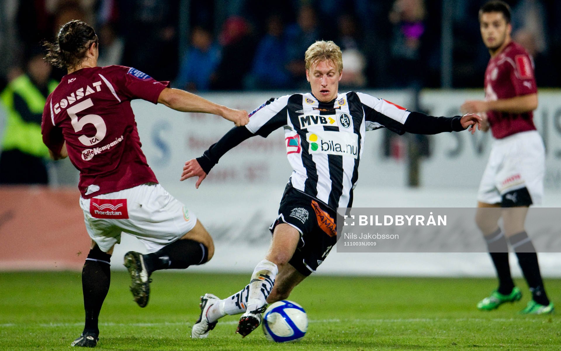 Hannes Sahlin, Landskrona, Thomas Raun, Landskrona
