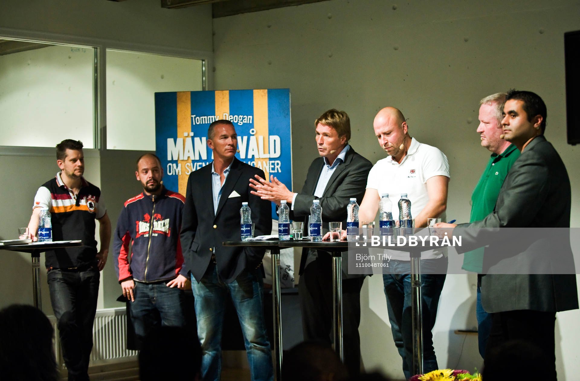 Från vänster: Macus Birro, Victor Capel, Patrik