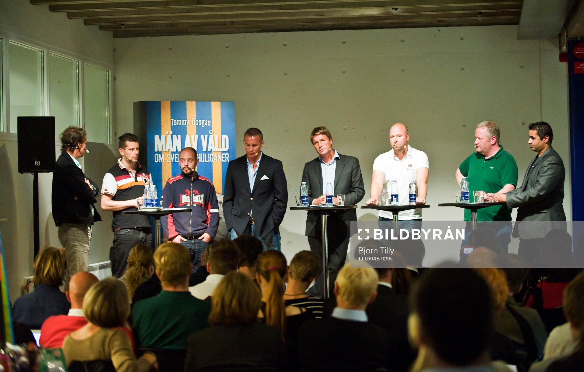 Från vänster: Lennart Ekdahl, Macus Birro, Victor Capel,