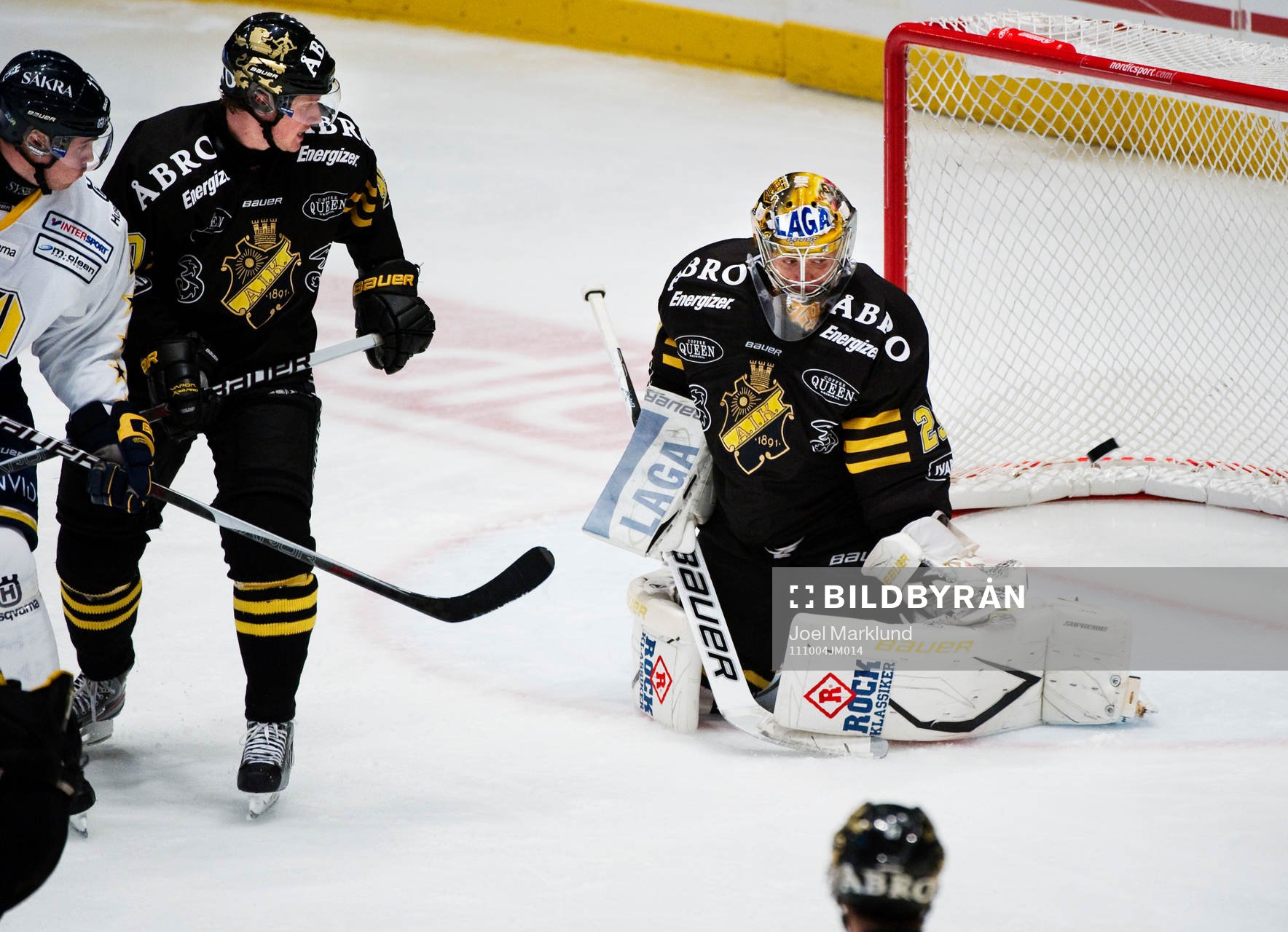 Markus Svensson, målvakt, AIK, släpper in 7-3-målet