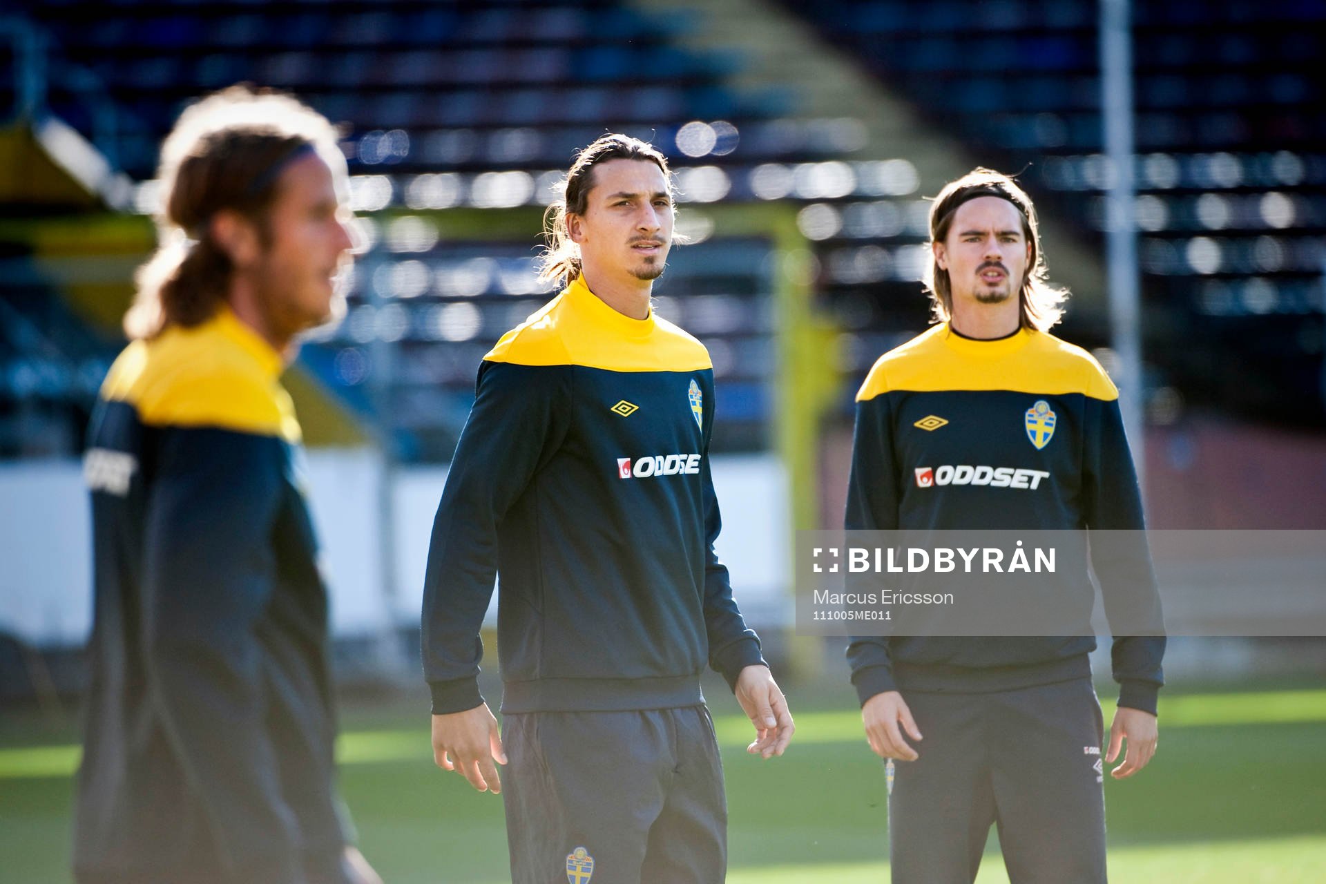 Zlatan Ibrahimovic och Mikael Lustig