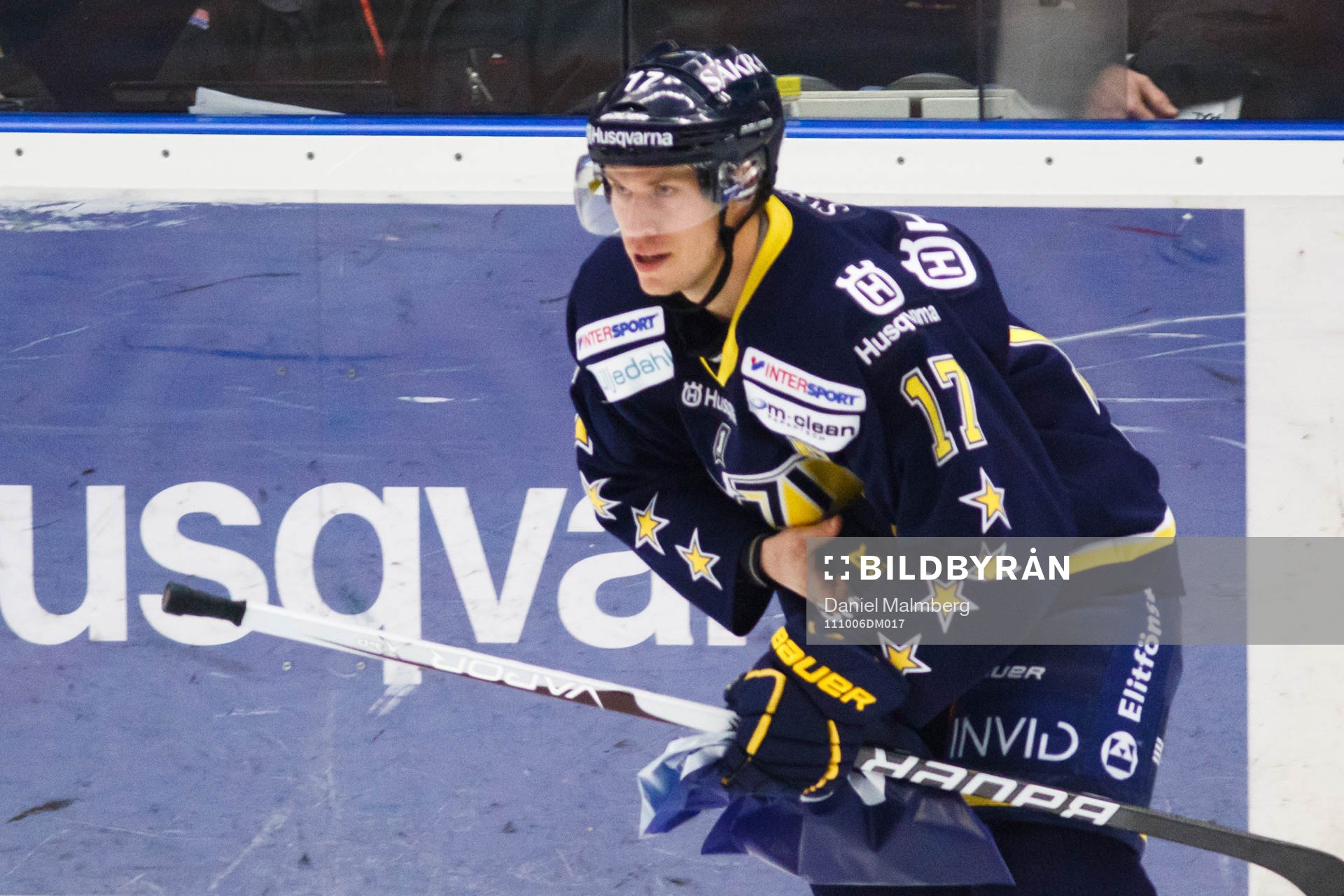 Andreas Falk, HV71 med pris för matchens förste målskytt