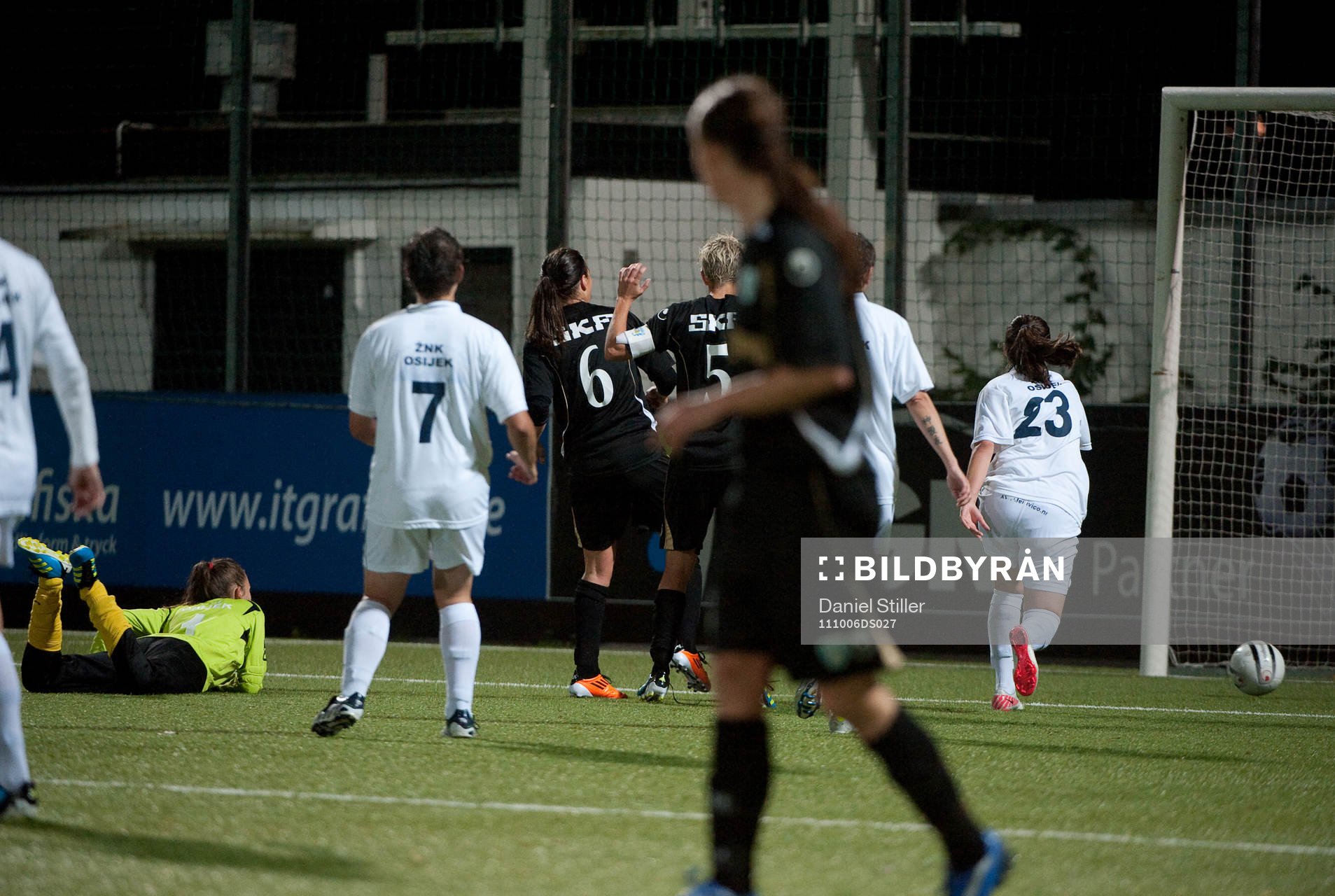 Anna Ahlstrand, Göteborg, gör 2-0