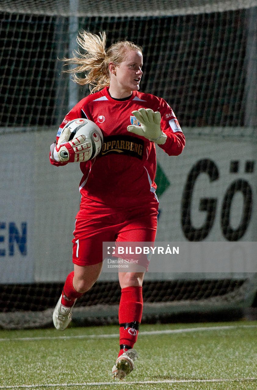 Kristin Hammarström, målvakt Göteborg