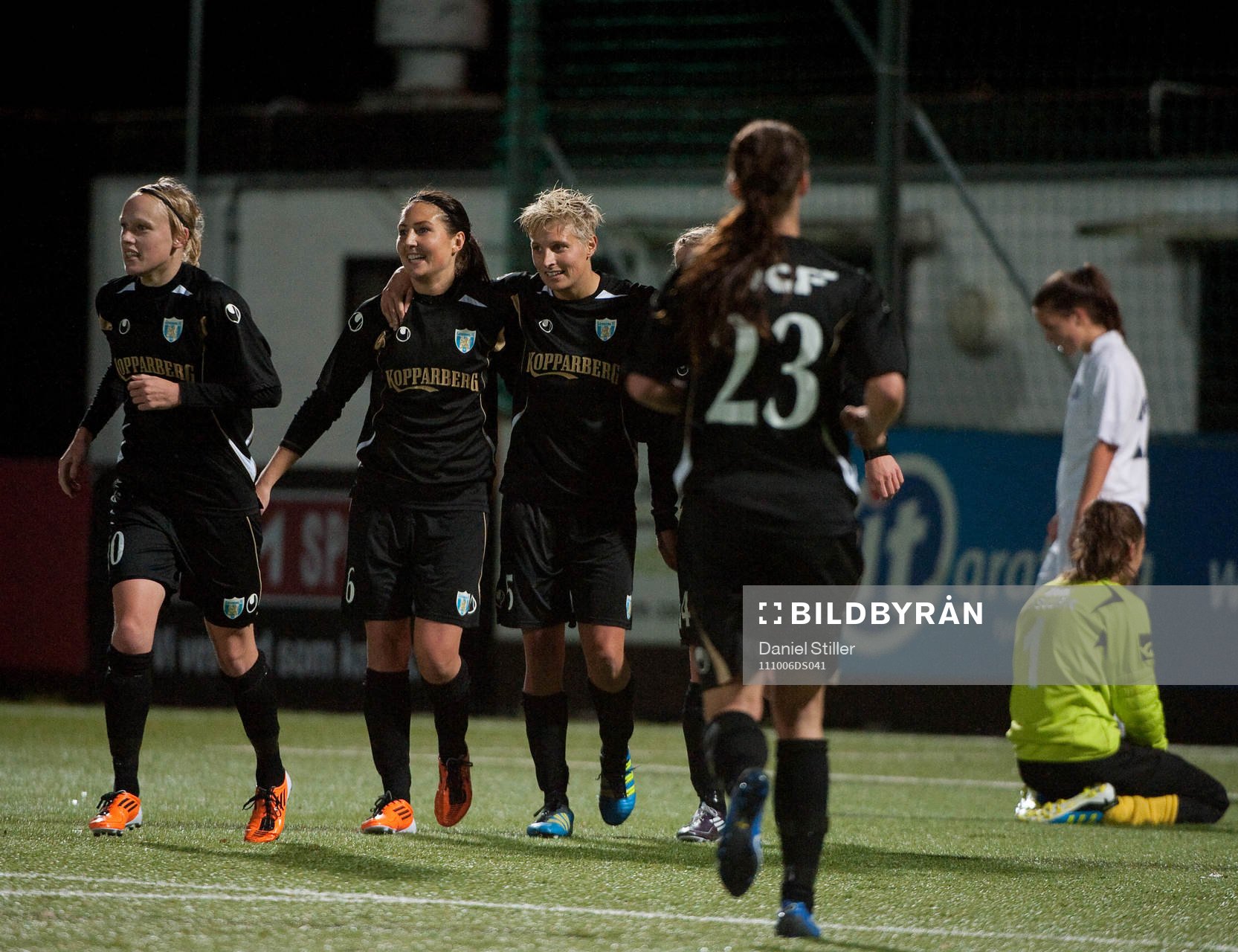 Anna Ahlstrand, Göteborg, gör 2-0, jubel Linnea