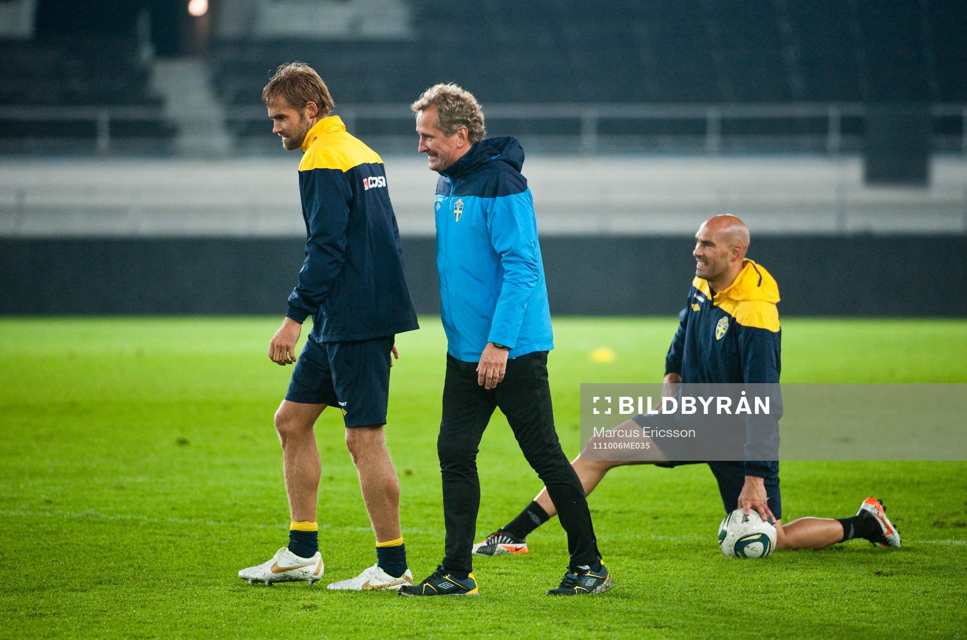 Olof Mellberg, Erik Hamrén, Daniel Majstorovic