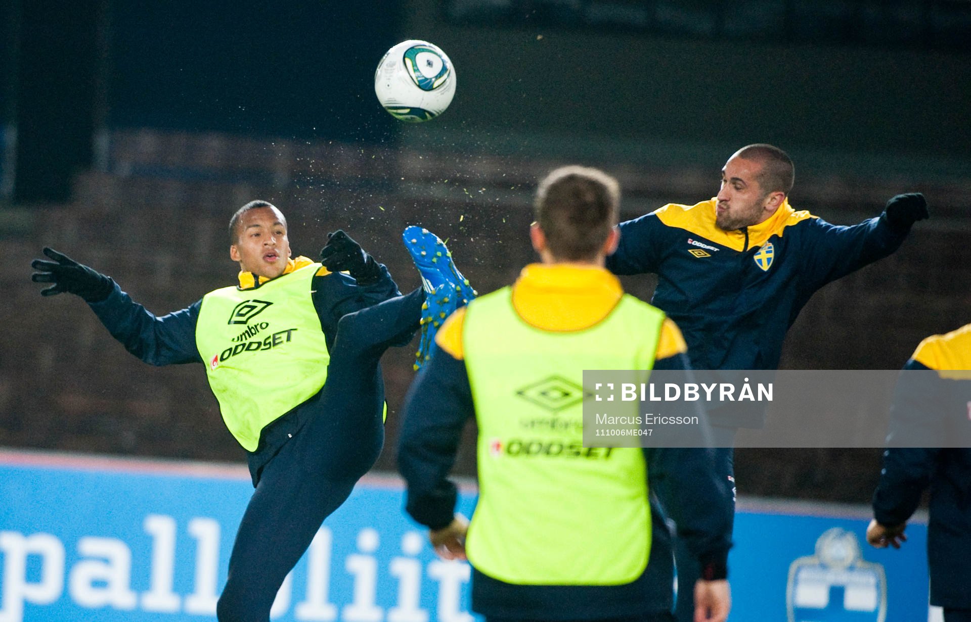 Martin Olsson och Emir Bajrami