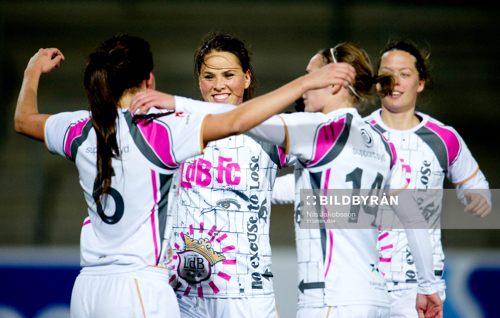 Sara Björk Gunnarsdottir, LDB Malmö jubel