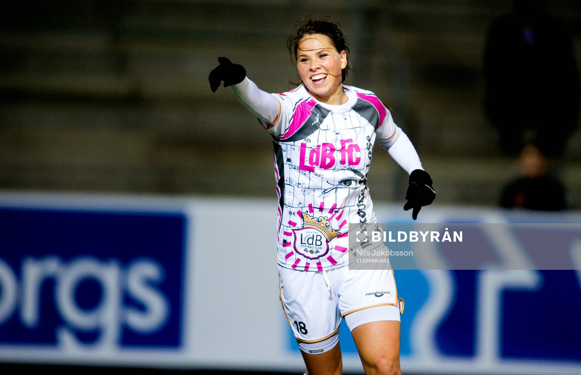 Sara Björk Gunnarsdottir, LDB Malmö jubel