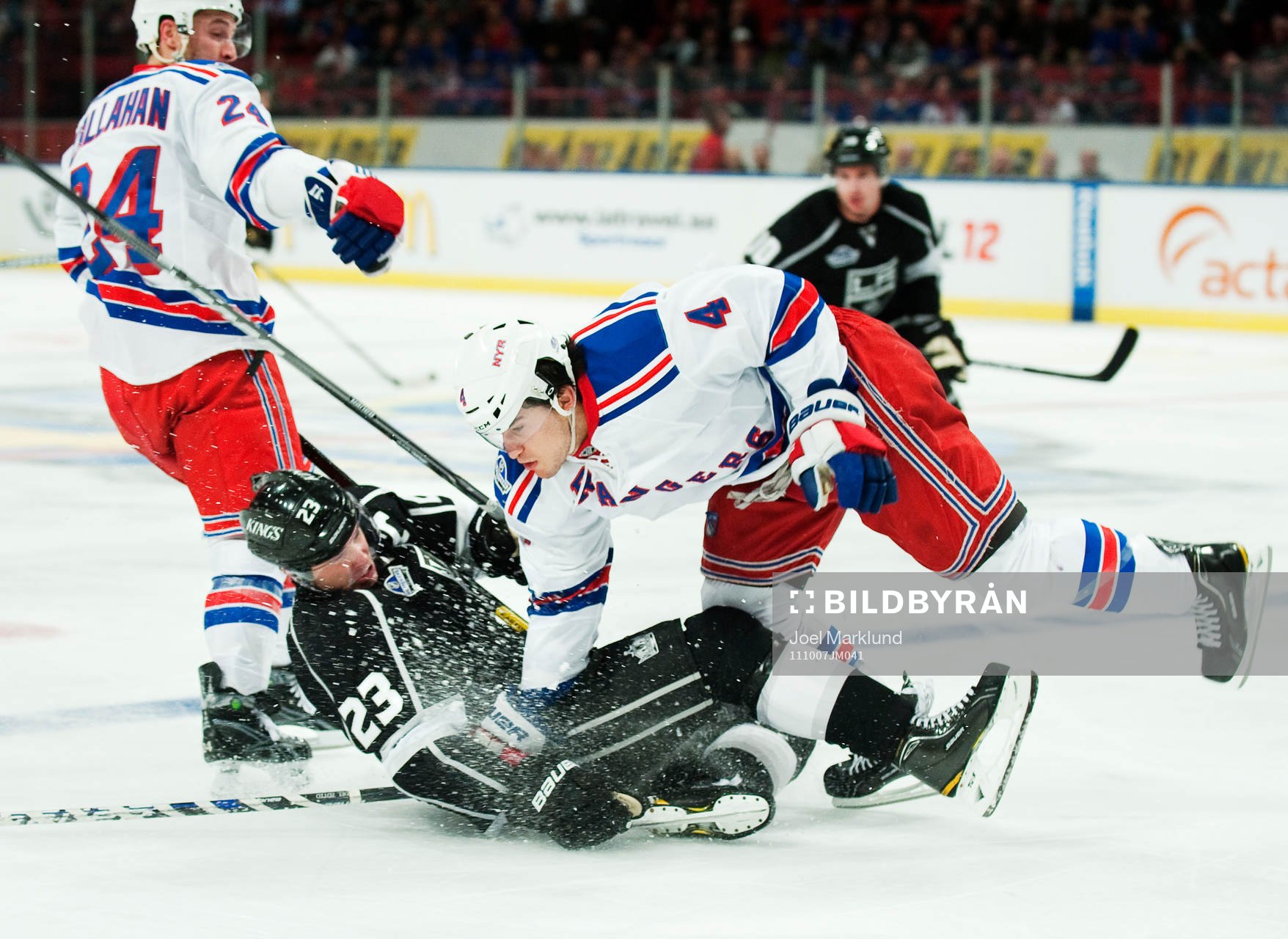 Ryan Callahan och Michael Del Zotto, New York Rangers,