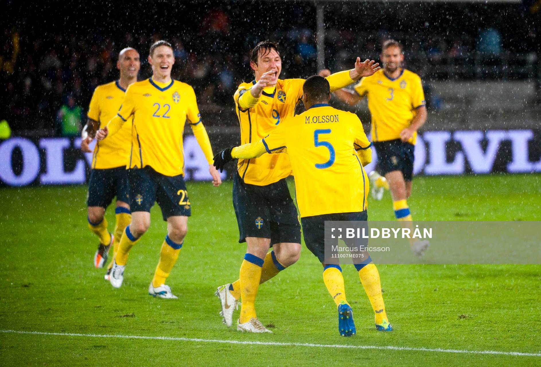 Martin Olsson, Sverige, jubel