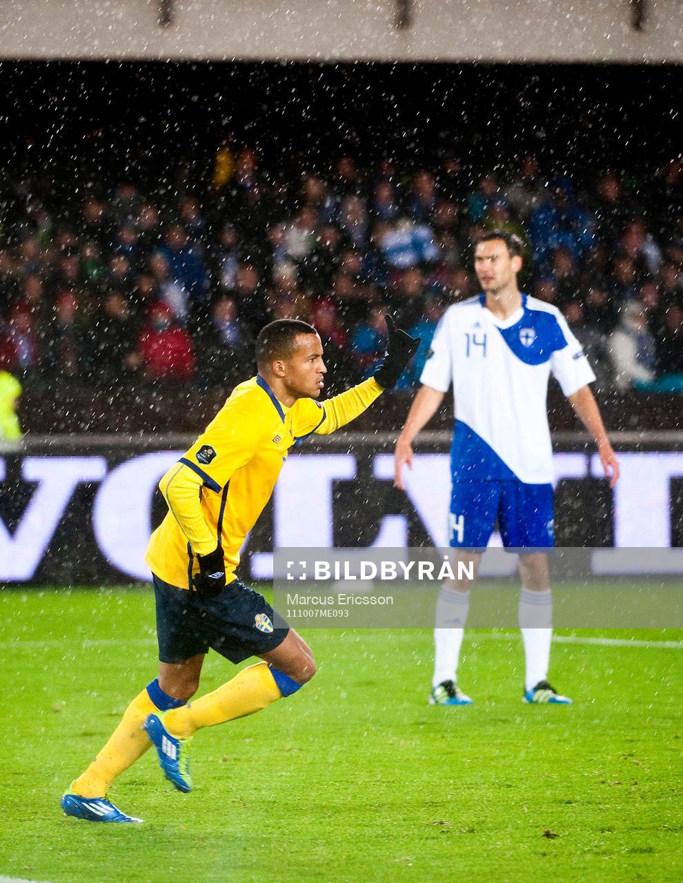  Martin Olsson, Sverige jubel efter 2-0
