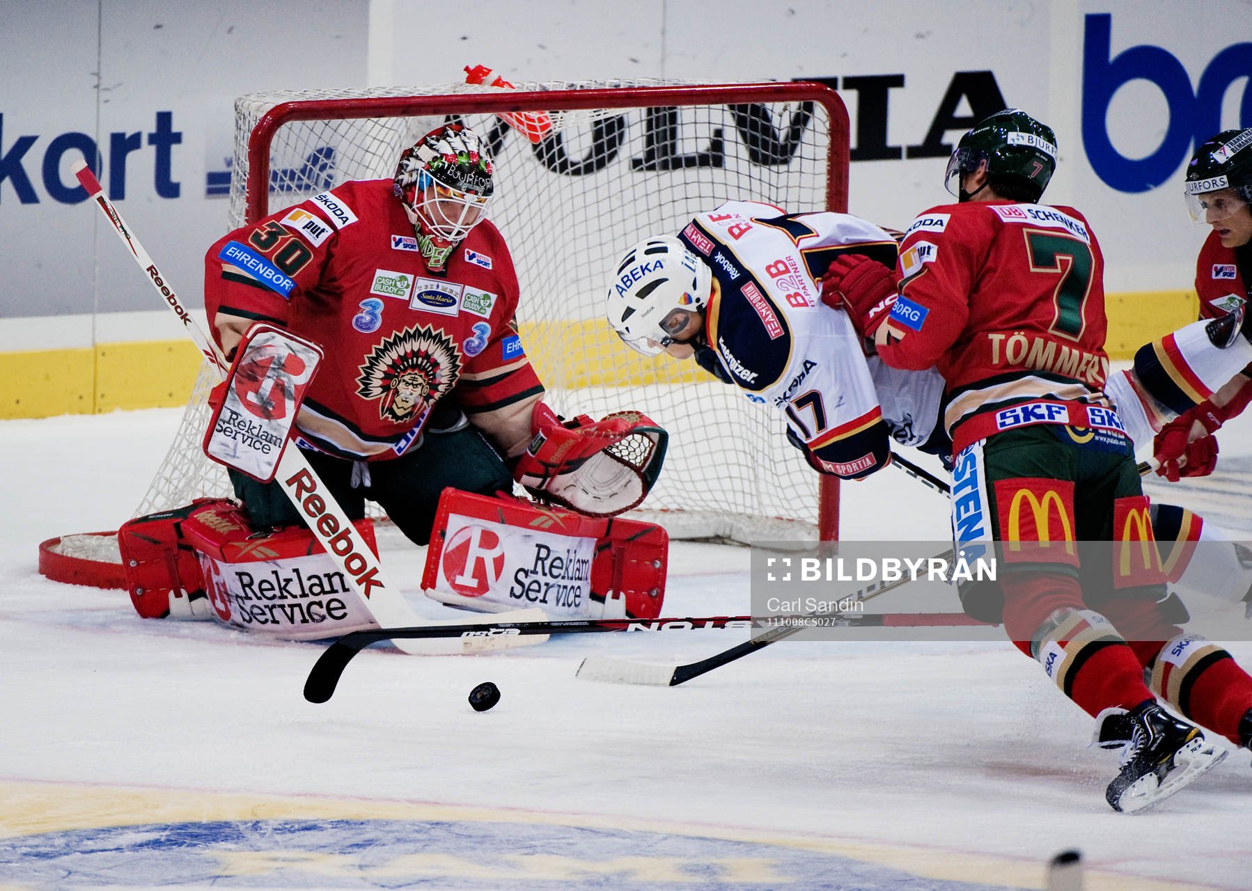 Frederik Andersen, målvakt, Frölunda, Mathias